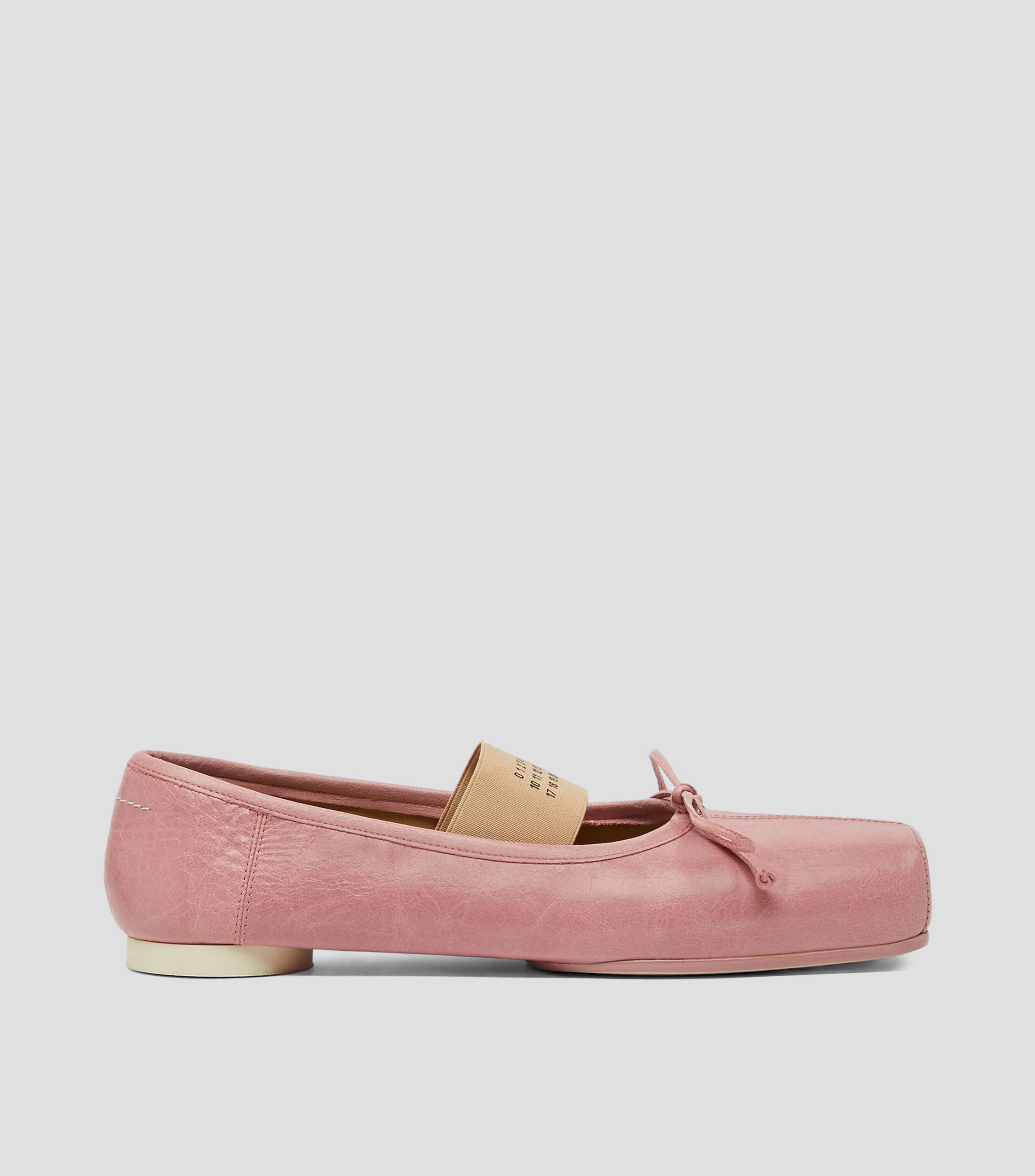 Flats en piel Mujer